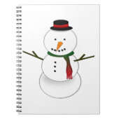 Snowman Notebook Notizblock (Vorderseite)