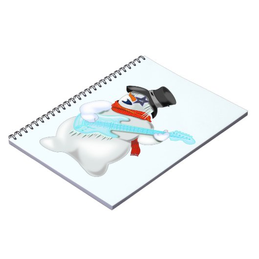 Snowman Notizblock (Linke Seite)