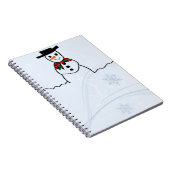 Snowman Notizblock (Rechte Seite)