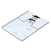 Snowman Notizblock (Linke Seite)