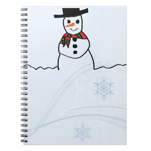 Snowman Notizblock (Vorderseite)