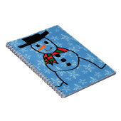 Snowman Notizblock (Rechte Seite)