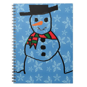 Snowman Notizblock