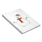 Snowman Notizblock (Rechte Seite)