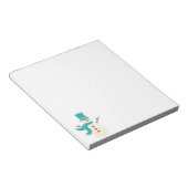 Snowman Notizblock (angewinkelt)