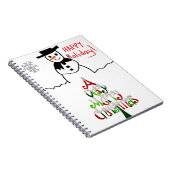 Snowman Notizblock (Rechte Seite)