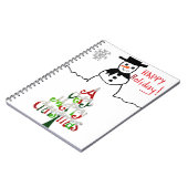 Snowman Notizblock (Linke Seite)