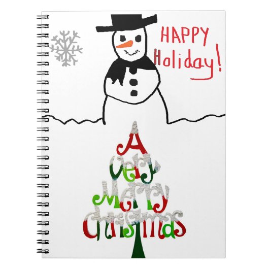 Snowman Notizblock (Vorderseite)