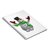 Snowman Notizblock (Rechte Seite)