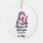 Snowman Oma Ornament (Links)