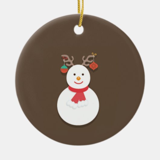 Snowman Ornament (Vorne)