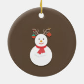 Snowman Ornament (Hinten)