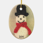Snowman Ornament (Vorne)
