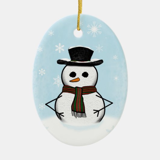 Snowman Ornament (Vorne)