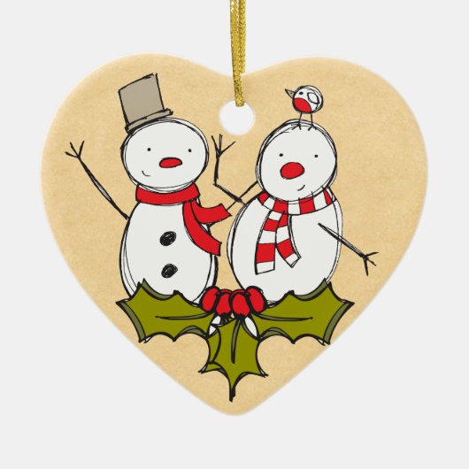 Snowman Ornament (Vorne)