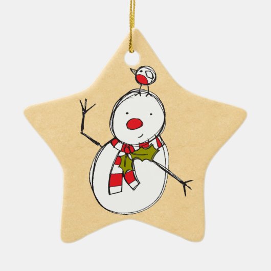 Snowman Ornament (Vorne)