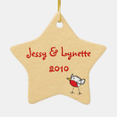 Snowman Ornament (Hinten)