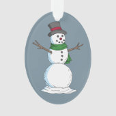 Snowman Ornament (Vorderseite)