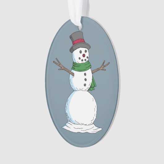 Snowman Ornament (Vorderseite)