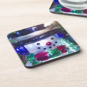 Snowman Ornament Untersetzer (Linke Seite)