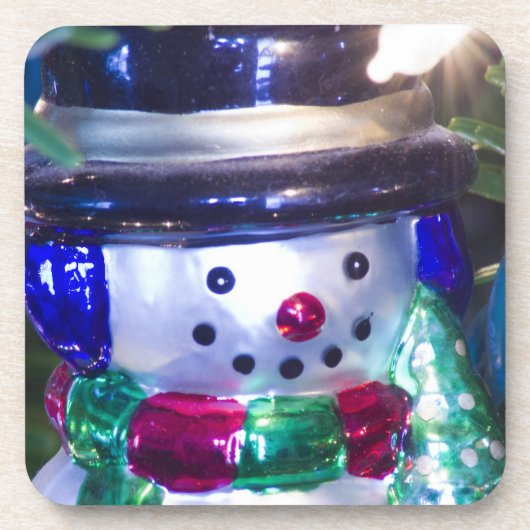 Snowman Ornament Untersetzer (Vorderseite)