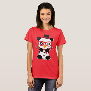Snowman Panda Bear T - Shirt