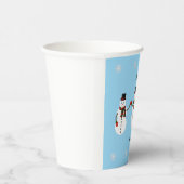Snowman Paper cup Pappbecher (Rechts)