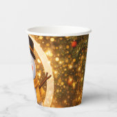 Snowman Pappbecher (Rückseite)