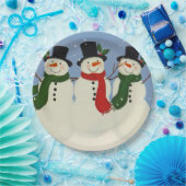 Snowman Pappteller (Party)