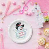 Snowman Pappteller (Party)