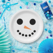 Snowman Pappteller (Party)