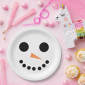 Snowman Pappteller (Party)