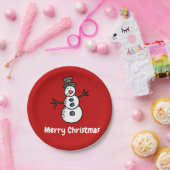 Snowman Pappteller (Party)
