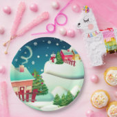 Snowman Pappteller (Party)