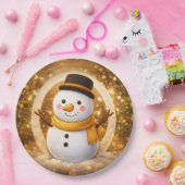 Snowman Pappteller (Party)
