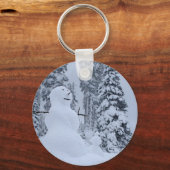 Snowman-Paradies Schlüsselanhänger (Vorderseite)