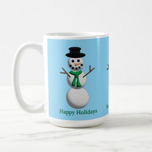 Snowman Party Kaffeetasse (Links)