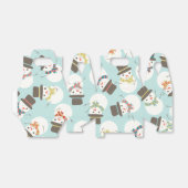 Snowman Party Mini Geschenkboxen Geschenkschachtel (Ungefaltet)