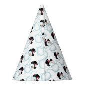 Snowman Partyhütchen (Rückseite)