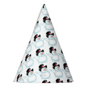 Snowman Partyhütchen (Links)
