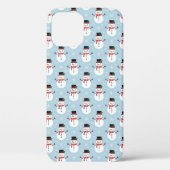 Snowman pattern Case-Mate iPhone hülle (Rückseite)