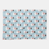 Snowman pattern geschirrtuch (Horizontal)