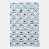Snowman pattern geschirrtuch (Vertikal)