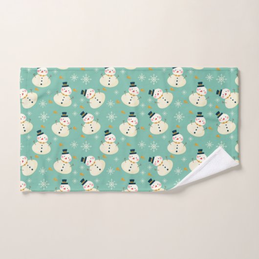 Snowman Pattern Handtuch (Handtuch)