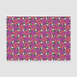 Snowman Pattern Seidenpapier