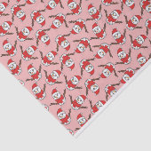 Snowman Pattern Seidenpapier (Ausschnitt)