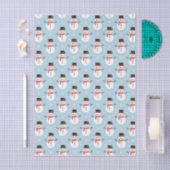 Snowman pattern seidenpapier (Handwerk)