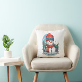 Snowman Pillow Kissen (Stuhl )
