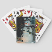 Snowman Playing Cards Spielkarten (Rückseite)