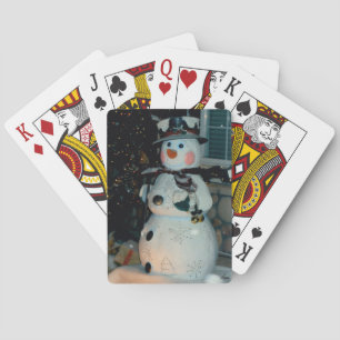 Snowman Playing Cards Spielkarten